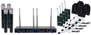 VocoPro DIGITAL34-ULTRA - Four Channel Digital Wireless Handheld/Headset/Instrument System
