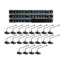 VocoPro Digital-Conference-20, 20 Channel UHF Wireless Conference Microphone System