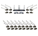VocoPro Digital-Conference-24-Extend, Expandable plug-and-play wireless/wired conference system with 24 microphones