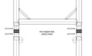 Global Truss DT-QUICK GRID BLK, Quick Grid Single Tube Aluminum Truss Grid Module, Black