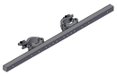 PRODJ-DT-TV-MT34-BLK BLACK TV MOUNT FOR F34 - SINGLE BAR WITH TWO NARROW CLAMP