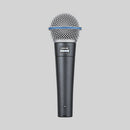 Shure BETA 58A, Vocal Microphone, Supercardioid Dynamic with High Output Neodymium Element, for Vocal and Instrument Applications