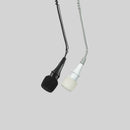 Shure CVO-W/C, Installed Sound Overhead Microphone, Cardioid, Low Profile Overhead Condenser Microphone, Attached 25' Cable, Inline Preamplifier, White