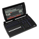 ADJ AX2, Compact Fully Integrated Lighting Controller Powered by Obsidian ONYX, 15.6 Inch Multi-Touch Screen, 8 Encoders, 10 Playbacks, 32 Universes, DYLOS Media Engine