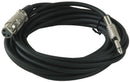 Accu-Cable XL4-12, 12 Ft 1/4 Inch TRS to XLR Cable
