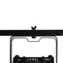 Accu-Stand LTS6 AS, 9 Foot Black Tripod Light Stand with Cross Bar