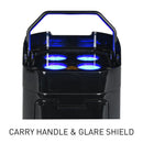 ADJ Element H6 Pak, Pack Includes Six IP54 Battery Powered Fixtures, 4 x 20 Watt RGBA LEDs, 17 Degree Beam Angle, Wifly DMX Wireless System, Includes Road Case with on Board Charging System, Easy Battery Replacement