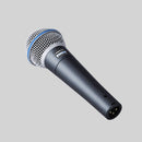 Shure BETA 58A, Vocal Microphone, Supercardioid Dynamic with High Output Neodymium Element, for Vocal and Instrument Applications