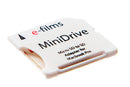E-Films EF-1901 MiniDrive MicroSD to SD Adapter, Half Size Expandable Storage for MacBook Pro SD Slot, Time Machine Compatible, Supports MicroSD Cards up to 128GB