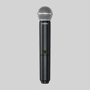 Shure BLX24R/SM58-H10, Wireless Rack-mount Vocal System with SM58, Vocal System with (1) BLX4R Rack Mount Wireless Receiver and (1) BLX2 Handheld Transmitter with SM58 Microphone