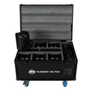 ADJ Element H6 Pak, Pack Includes Six IP54 Battery Powered Fixtures, 4 x 20 Watt RGBA LEDs, 17 Degree Beam Angle, Wifly DMX Wireless System, Includes Road Case with on Board Charging System, Easy Battery Replacement