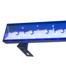 ADJ ECO UV Bar Plus IR, 1 Meter UV Bar with 18 x 3 Watt LED's. On/Off Switch on Rear Panel