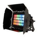ADJ 32 HEX Panel IP Barn Door, Black Barn Door Accessory for the 32 HEX Panel IP Fixtures