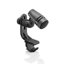 SENNHEISER e 604 Instrument microphone (cardioid, dynamic) for drum rims and suspension mounts with 3-pin XLR-M and 3/8" tripod thread