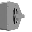 RCF PLT60702, Adapter Plate for NX 910 (HBR 007), NX 912 and KX 32 (HBR 003), NX 915 and KX 45 (HBR60706) (REPLACES: AC-2XPLATE-NX-HBR)