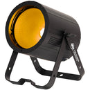 ADJ COB Cannon LP200STX, Short Housing Version High Powered COB Wash Effect Now with Aria X2, 80 Degree Beam Angle, 200 Watt LED RGBAL Lime LED Source, Includes Two Optional Lens, 40 and 50 Degree, Omega Bracket Included for Pendant Mounting Purpose