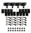 VocoPro FIELD-QUAD-FILM-16L, Portable Sixteen Lavalier Field/Camera-Mountable Wireless Microphone System.