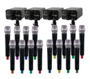 VocoPro FIELD-QUAD-FILM-16H, Portable Sixteen Handheld Field/Camera-Mountable Wireless Microphone System.