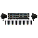 VocoPro Fin-Acapella-20, 20-User Long Range Digital Wireless Microphone Package with Handheld Transmitters and Active Antenna Distribution System