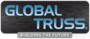 Global Truss DT-4166P, 9.84 ft (3m) DT44 15.75 in Box Truss Straight Segment, 3mm Wall