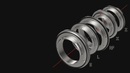 DZOFILM CATTA Zoom Bundles_35-80/70-135 T2.9-E Mount (White)_free safety case, Full-Frame Parfocal Cine Zoom, Interchangeable E RF L X Z Mount, 16-Blade Iris, M77 Front Filter