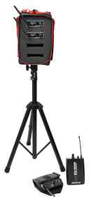 VocoPro IEM-900-BAND-2, Long Range Pro Stereo Wireless In-Ear Monitor Package with Two Transmitters and Two Receivers