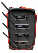 VocoPro IEM-900-BAND-4 - Long Range Pro Stereo Wireless In-Ear Monitor Package with Four Transmitters and Four Receivers - View 1