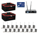 VocoPro IEM-Assist-16 - Professiona 24-bit Digital Stereo Wireless Assistive Listening System