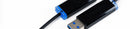 Corning USB 3.Optical Cable AOC-ABS2JME005M20, 5 Meter (16 ft) USB 3.1 Gen 1 Active Optical Cable, Type-A to Micro-B with USB 3 Vision Locking Screws, 5 Gb/s, Self-Powered Peripherals, USB 3 Only