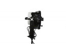 AAdynTech Jab Daylight, Light Output - 3,730 Footcandles at 10 feet, 1.77 Amp Power Draw, Built-in UIM Controller with Effects and DMX Assignment, DMX In and Out, Optional Tethered UIM Remote Controller, 100-277 VAC 50/60 Hz, 28.8 VDC Battery Power