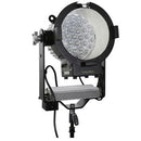 AAdynTech Jab Daylight, Light Output - 3,730 Footcandles at 10 feet, 1.77 Amp Power Draw, Built-in UIM Controller with Effects and DMX Assignment, DMX In and Out, Optional Tethered UIM Remote Controller, 100-277 VAC 50/60 Hz, 28.8 VDC Battery Power
