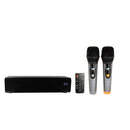 VocoPro KaraokePal, 50W All-in-One Bluetooth Karaoke Package with Two Wireless Microphones