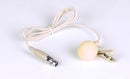 VocoPro LAVALIERE-BEIGE, Beige color lapel Microphone for UBP & Hybrid-BP