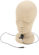 Anchor Audio LM-LINK, Lapel mic element for use with Belt pack mic transmitter (3.5 mm plug)