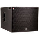 Paraline 18” Premium Powered Subwoofer, with integrated power amplifiers  3000W Peak (1500W Program). Features a 18" Neodymium Driver with 4" Voicecoil. 137 dB Peak (131 dB Continuous.) XLR in and out, Locking PowerCON® connectors. Ground stack or fly with integrated rigging hardware. 11-ply Baltic Birch with Black Ultrathane paint. IP54 Rated for outdoor use.
