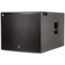 Paraline 18” Premium Powered Subwoofer, with integrated power amplifiers  3000W Peak (1500W Program). Features a 18" Neodymium Driver with 4" Voicecoil. 137 dB Peak (131 dB Continuous.) XLR in and out, Locking PowerCON® connectors. Ground stack or fly with integrated rigging hardware. 11-ply Baltic Birch with Black Ultrathane paint. IP54 Rated for outdoor use.