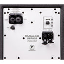 Paraline 18” Premium Powered Subwoofer, with integrated power amplifiers  3000W Peak (1500W Program). Features a 18" Neodymium Driver with 4" Voicecoil. 137 dB Peak (131 dB Continuous.) XLR in and out, Locking PowerCON® connectors. Ground stack or fly with integrated rigging hardware. 11-ply Baltic Birch with Black Ultrathane paint. IP54 Rated for outdoor use.