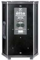 Elite 10” Unpowered Loudspeaker 600 watts peak (325 watts program) 10" Woofer with 2" Voice Coil & 1” driver on 60°x40° horn – Dedicated FOH Cabinet w/flying Hardware, built in mixer, and iOS and Android APP for remote control of DSP settings.