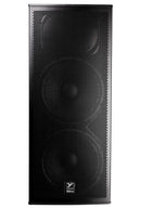 YORKVILLE - Elite 2x15” Powered Loudspeaker 2400 Watts peak (1200 watts program) - Dual 15" Neo Woofers with 3" Voice Coils and & 3” titanium compression drivers on 60°x40° horn – Dedicated FOH Cabinet w/flying Hardware, built in mixer, and iOS and And...