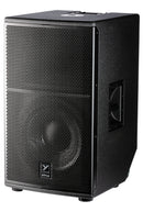 Elite 15” Powered Subwoofer 3600 Watts peak (1800 watts program) 15” Woofer with 4" Voice Coil. Next generation horn loaded subwoofer – DSP limiters, and 3 performance presets.  iOS and Android App for advance subwoofer control – birch plywood & painted finish.
