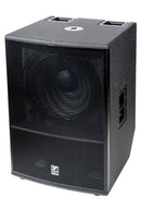 Elite 18” Powered Subwoofer 3200 watts peak (1600 watts program) 18” Woofer wit 4" Voice Coil. Next generation horn loaded subwoofer – DSP limiters, and 3 performance presets. iOS and Android App for advance subwoofer control – birch plywood & painted finish.