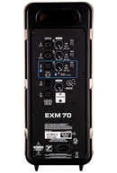 Excursion Mini 70 - 70-watt compact powered speaker. Featuring 2 x 5" woofers plus a dome tweeter, 3 channel mixer with tone and volume controls for each channel, digital effects, LINK functionality, and more!
