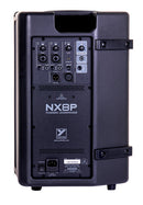 NX 8” Powered Loudspeaker 1000 watts program, (2600 W peak) 8" woofer & 1" Driver. Blutooth, onboard 3 channel mixer.