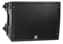 YORKVILLE - Paraline 4x 6” Powered Loudspeaker 1200 watts peak- powered - compact array loudspeaker - 4 x 6" woofers & 2 x 1" drivers on a Paraline lens. 110° wide and 15° vertical dispersion, dual stand mount, locking safety pins and stackable feet