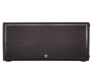 YORKVILLE - Paraline 2x 15” Powered Subwoofer 2800 watts peak – powered – compact stackable active subwoofer -- 2 x 12” front loaded woofers, with casters.