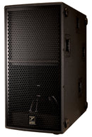 Synergy 15” Powered Subwoofer Single 15" woofer with tapped-horn design. Baltic birch cabinet. 9000 Watts peak (4500 watts program) Exceptionally high output and deep bass.