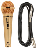 VocoPro MARK-58PRO, GOLD WIRED MICROPHONE