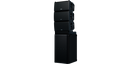 QSC LS218 ground stack with LA112
