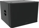 EAW RS115 115V Black, Powered 1 x 15in Subwoofer, 1 x 15in 3in Voice Coil, Plywood Cabinet, Black, 115V