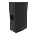 EAW RS151 115V Black, Powered 2-Way 15in Speaker, 1 x 15in 2.5in Voice Coil LF and 1 x 1in Exit 1.7in Voice Coil, Horizontal 90 Vertical 60, Plywood Cabinet, Black, 115V